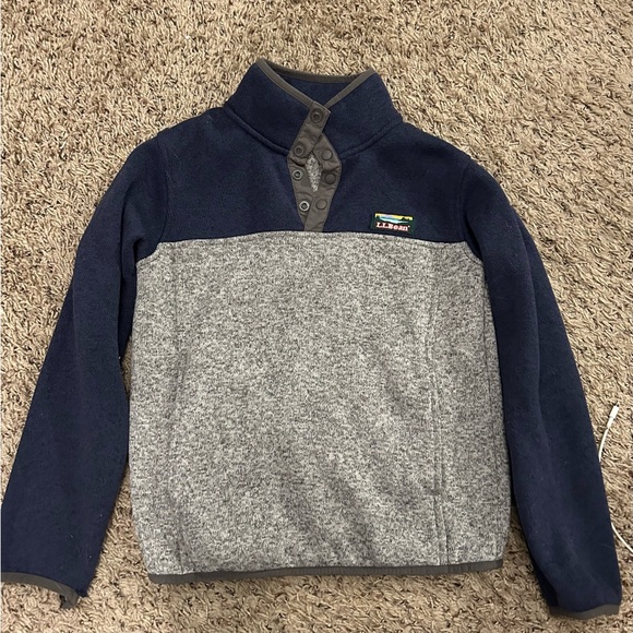 Boys LL Bean Better Sweater size 8 - Picture 1 of 2